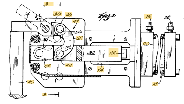US 5,676,357, figure 2